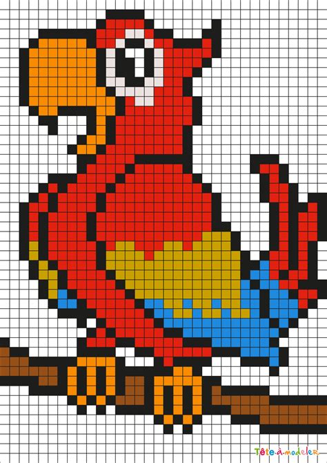 pixel art gratuit à imprimer.